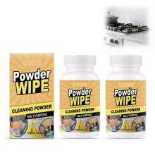 Kitchen Degreaser Powder 4pcs – Heavy Duty Grease Remover Cleaner for Kitchen, Bathroom and Outdoor Surfaces