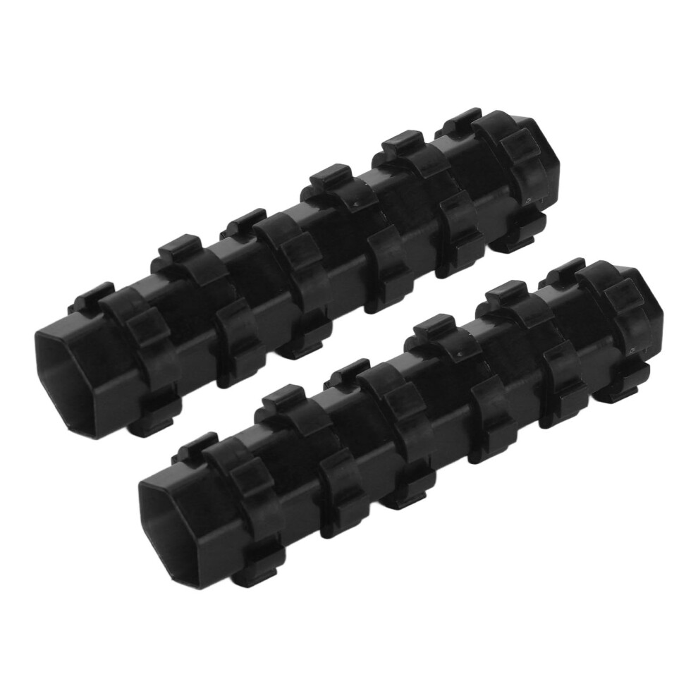 Black 200Pcs Honeycomb Tattoo Ink Cups Splicable