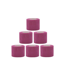 2'x15ft Self Adhesive Bandage Wrap Cohesive Elastic Compression Support for Wrist and Ankle Injury
