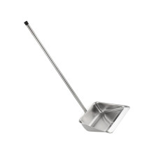 Stainless Steel Dust Pan Small Compact Design for Home Kitchen Office Cleaning Dual Use Shovel