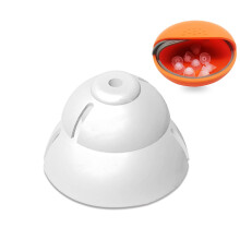 10 Pieces Hearing Aid Domes 6mm ChildSized Open Fit RITE Accessories with Compact Carry Case