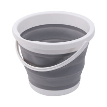 Collapsible Silicone Bucket 5L Foldable SpaceSaving Design for Car Wash Camping Fishing Kitchen Use