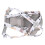 Newborn One-Size Leaf Pattern Baby Carry Strap 6