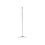 Adjustable Shower Squeegee with 360 Rotatable Head, Retractable Handle and Streak Rubber Blade 1