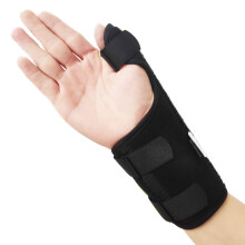 Thumb Spica Splint Thumb Brace for Arthritis and Carpal Tunnel, Breathable Wrist Support for Trigger Finger and Tendonitis, Right Medium/Large