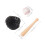 4Sets Tiny Baseball Set Wooden Bat PU Glove Assorted Colors 2