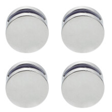 4 Pcs Mirror Support Brackets Mounting Clips Anchor Glass Holder