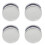 4 Pcs Mirror Support Brackets Mounting Clips Anchor Glass Holder 1