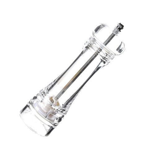 Manual Pepper Grinding Tool Acrylic Adjustable Sea Salt Shaker