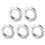 5-Pack Metal For Breeding Box, Round Shape Metal Set 1