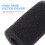 5Pcs Black Pre Filter Sponges for Fish Tank Filter Protective Sleeves 4