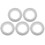 5-Pack Metal For Breeding Box, Round Shape Metal Set 7