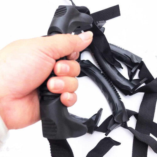 Elastic Rope Handle Fitness Exercise Resistance Bands Sports Pull 2