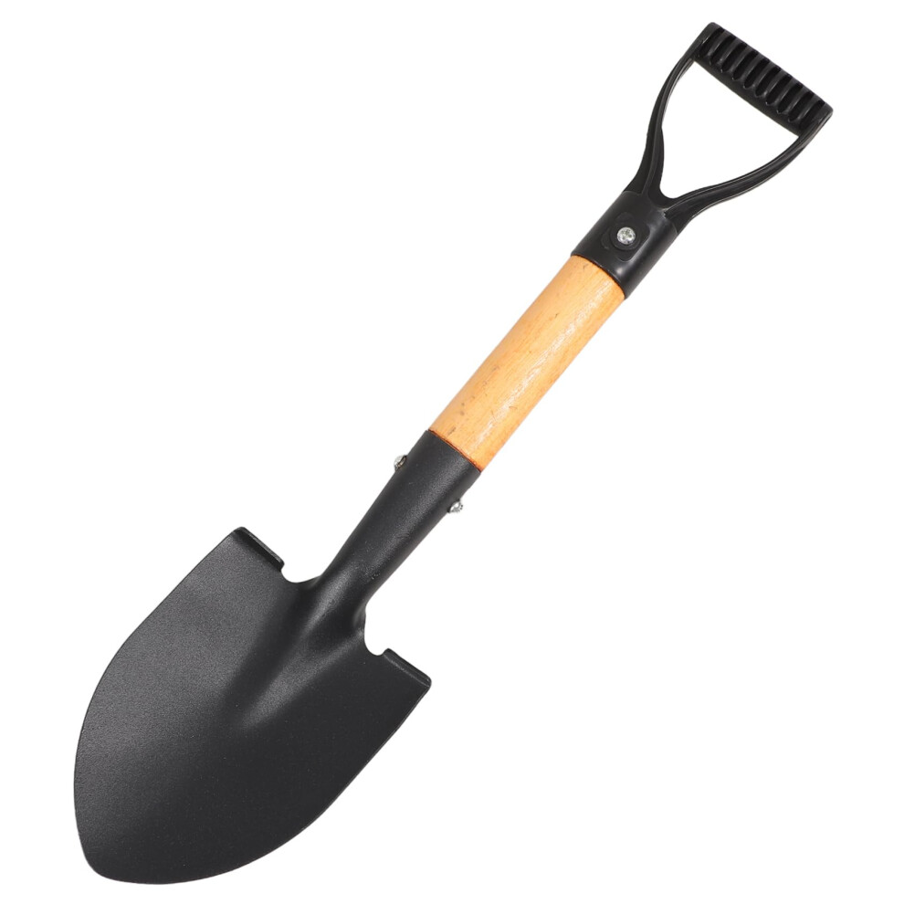 Garden Hand Shovel with Ergonomic Comfort Grip, Sharp Steel Blade for Planting and Soil Loosening-image-OPC-PT5PN2J-NEW