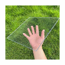 Polycarbonate Roofing Sheet 1mm 20x100cm Transparent Panel for Greenhouse Patio Shed, Weather Resistant Lightweight Design