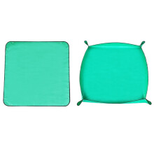 Waterproof Foldable Gardening Potting Mat 100x100cm for Indoor Outdoor Plant Repotting and Soil Mixing