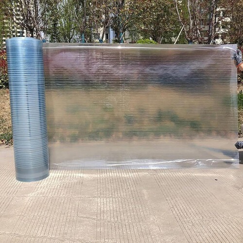 Polycarbonate Greenhouse Sheets,Transparent Plastic Roof Panel,UVProtected Rainproof 1