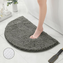 Bathroom Rugs Non Slip Bath Mat with AntiSlip TPR Base, Ultra Plush Absorbent, Machine Washable