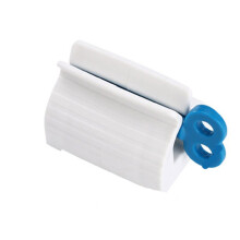 Manual Toothpaste Squeezer and Dispenser with Even Dispensing Design, WasteReducing Clip Seat for Bathroom Counter