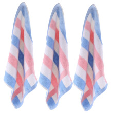 3 Pack Soft Absorbent Cotton Face Towels Set for Home and Spa Quick Dry Lightweight Design