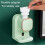 Wall Mounted Automatic Toothpaste Dispenser with Smart Sensor, Adjustable Paste Control for Kids Bathroom Green 4