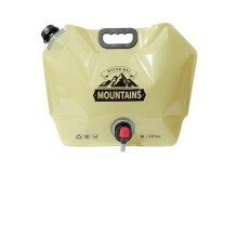 Camping Water Container 8L Foldable Water Bag with Valve, Food Grade Safe, Durable Outdoor Storage