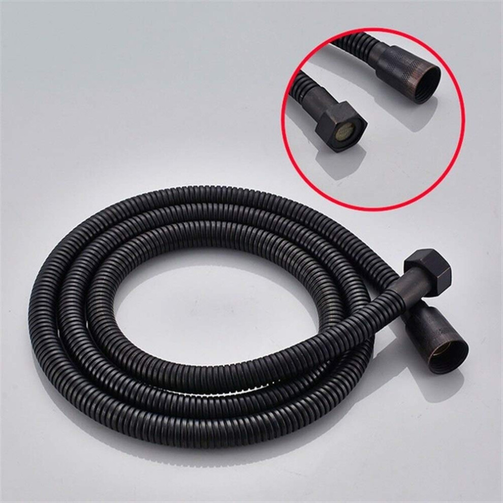 Stainless Steel Shower Hose 1.5M Antikink Flexible Explosionproof Universal Replacement For Bathroom (Color: Orb) 9073542049227