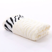 Bamboo Fiber Bath Hand Towel 33x75cm Soft Beige Compact Bathroom Face Towel for Adults