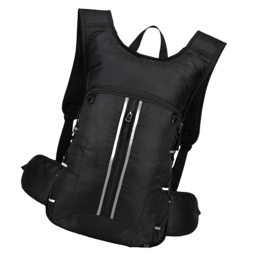 Lightweight Waterproof Hydration Backpack with Water Bladder, Reflective Strips for Running Cycling Hiking