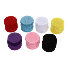 140Pcs DIY Hair Clip Accessories Nonwoven Pads for Headdress Crafts