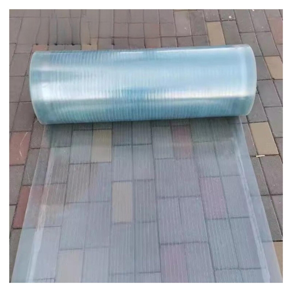 Polycarbonate Roofing Sheets 1.0Mm Thick Uv Protection Rainproof Panels For Greenhouse And Garage 9771547903062