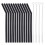 16pcs Creative Folding Silicone Straws Practical Black Straws 7