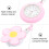 Pink Nurses Clip- Pocket Watch Large Dial Quartz 4