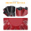 4pcs reusable egg tart molds carbon steel red black 5