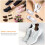 3Pairs Black Adjustable Shoe Tree Stretcher Durable Shoe 5