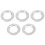 5pcs Birdhouse Hole Guard Iron Silver For Bird Breeding 1