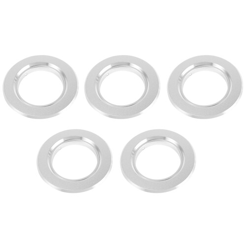 5pcs Birdhouse Hole Guard Iron Silver For Bird Breeding