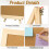 Cork Bulletin Board With Frame For Notice And Display 4