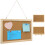 Cork Bulletin Board With Frame For Notice And Display 5
