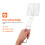 1Pc Stainless Steel Strainer Spoon Silver Kitchen Filter 4