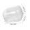 1Pc Bottle Storage PP Drying Case White Dustproof 2
