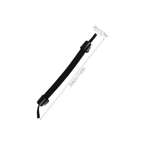 Car Headrest Grab Handles Black Plastic Passenger Seat Armrest 1