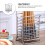 1Pc Silver Chopsticks Organizer Carbon Steel Kitchen Gadget 5