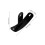 Black Steel Universal Motorcycle Side Support Mounting Bracket 2