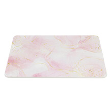 Stone Bath Mat Pink, Super Absorbent Diatomaceous Earth Quick Dry Non Slip Bathroom Floor Mat