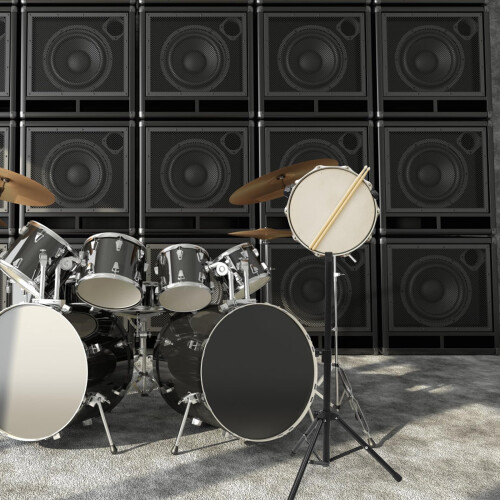 12Inch Adjustable Snare Drum Stand Foldable Alloy Silent Practice Pad Holder Rack Black 2