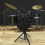 12Inch Adjustable Snare Drum Stand Foldable Alloy Silent Practice Pad Holder Rack Black 5