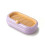 Cute Soap Dish PP Purple Compact Wall-Mount 5.3oz 1
