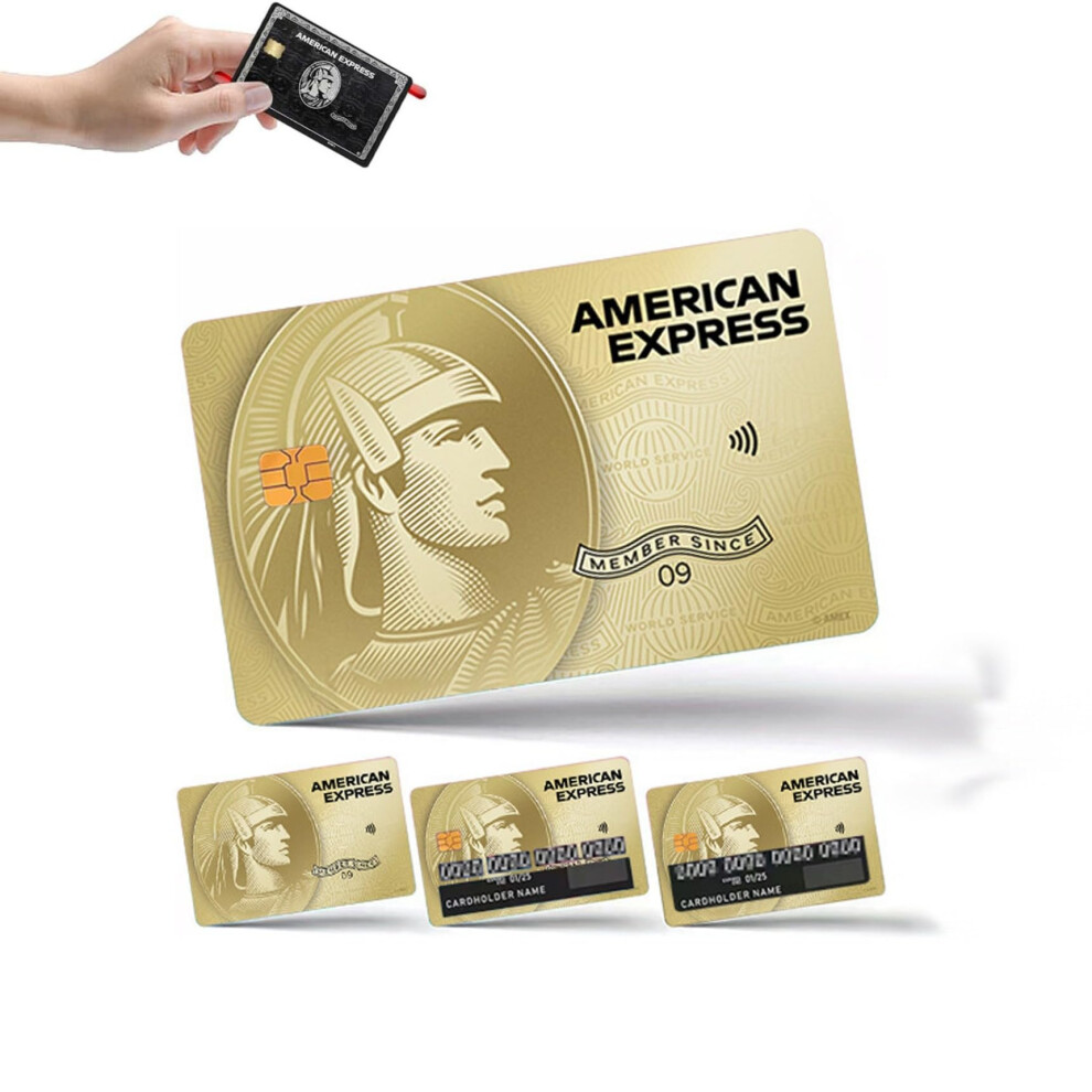 Holographic Credit Card Stickers Set With Rainbow Finish, ScratchâResistant Vinyl Skins For Debit Cards (5 Sets Of 006) 9073542049746