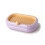 Cute Soap Dish PP Purple Compact Wall-Mount 5.3oz 2